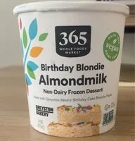 Mängden socker i Birthday Blondie Almond milk Non-Dairy Frozen Dessert