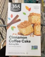 Mängden socker i Cinnamon coffee cake