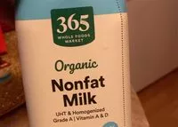 Mängden socker i Organic Nonfat milk
