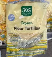 Mängden socker i Organic Flour Tortillas