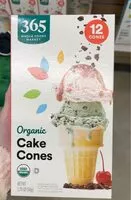 Mängden socker i Cake cones