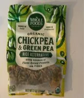 Mängden socker i Chickpea & Green pea rice alternative