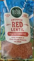 Mängden socker i Organic Red Lentil Rice Alternative