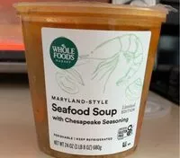 Mängden socker i Maryland style seafood soup
