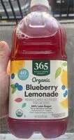 Mängden socker i Organic blueberry lemonade