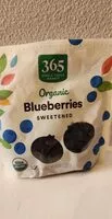 Mängden socker i Organic Sweetened Blueberries