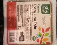 Mängden socker i Organic Extra Firm Tofu