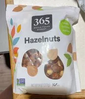 Mängden socker i Hazelnuts