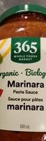 Mängden socker i Marinara pasta sauce