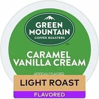 Mängden socker i Green mountain caramel vanilla cream coffee k-cup pods