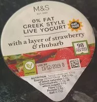 Mängden socker i 0% fat greek style live yogurt