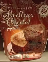 Mängden socker i Moelleux au chocolat