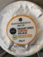Mängden socker i Yaourt grec bio chèvre