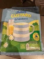 Mängden socker i Instant Custard
