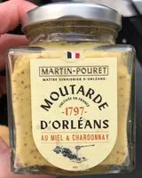 Mängden socker i Moutarde d'orleans