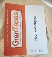 Mängden socker i Gran tapas houmous original