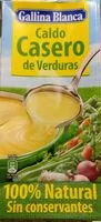 Mängden socker i Caldo Casero de verduras