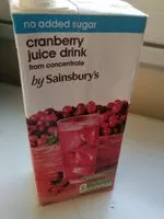 Mängden socker i Cranberry juice drink