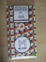 Mängden socker i Fève Hispaniola noir 75% noisette