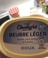Mängden socker i Beurre léger
