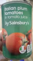Mängden socker i Italian plum tomatoes