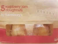 Mängden socker i Raspberry Jam Doughnuts