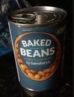 Mängden socker i Baked Beans in Tomato sauce by Sainsbury’s