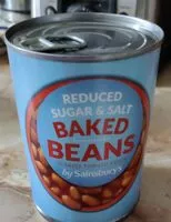 Mängden socker i Reduced Sugar and Salt Baked Beans