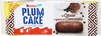 Mängden socker i Plum cake cacao e gocce di cioccolato
