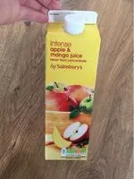 Mängden socker i Intense Apple & Mango Juice