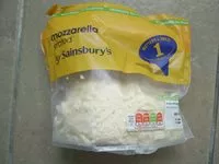 Mängden socker i Gratted Mozzarella