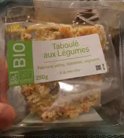 Mängden socker i taboulet aux légumes