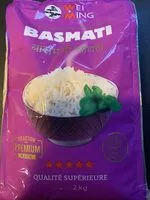 Mängden socker i Basmati parfumé