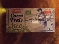 Mängden socker i Carré frais