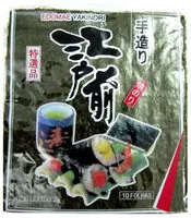 Mängden socker i Edomae Roasted Seaweed Nori Bags