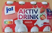Mängden socker i ja! Aktiv Drink Erdbeere