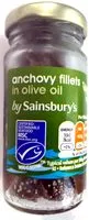 Mängden socker i Anchovy fillets in olive oil
