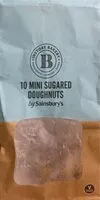 Mängden socker i 10 mini sugared doughnuts