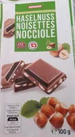 Mängden socker i haselnuss noisettes nocciole