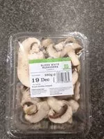 Mängden socker i Sliced White Mushrooms