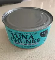 Mängden socker i Tuna chunks in spring water