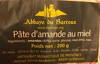 Mängden socker i Pate d'amande au miel