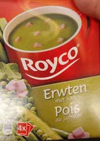 Mängden socker i Soupe pois au jambon