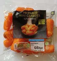 Mängden socker i Prepared Mini Carrots