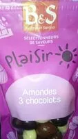 Mängden socker i Amandes 3 chocolats