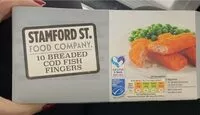 Mängden socker i 10 breaded cod fish fingers