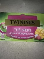 Mängden socker i Thé vert mangue litchi