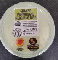 Mängden socker i Shaved parmigiano reggiano d.o.p