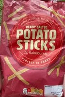 Mängden socker i potato sticks