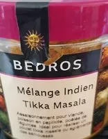 Mängden socker i Mélange indien Tikka Massala